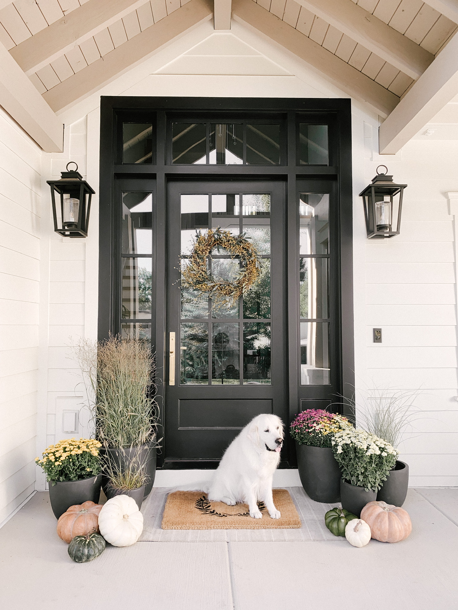 how to decorate your front porch for fall 