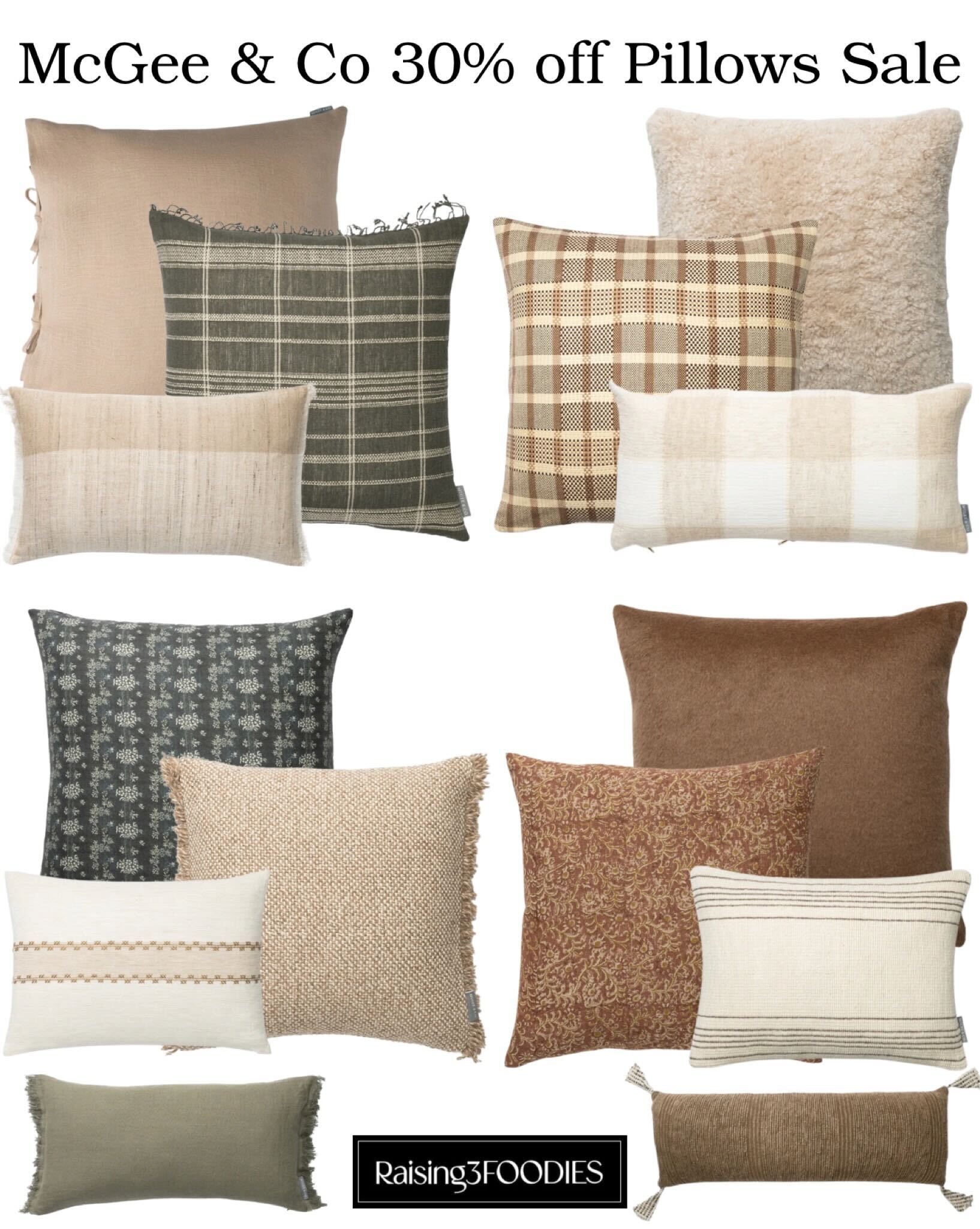 McGee & Co pillows