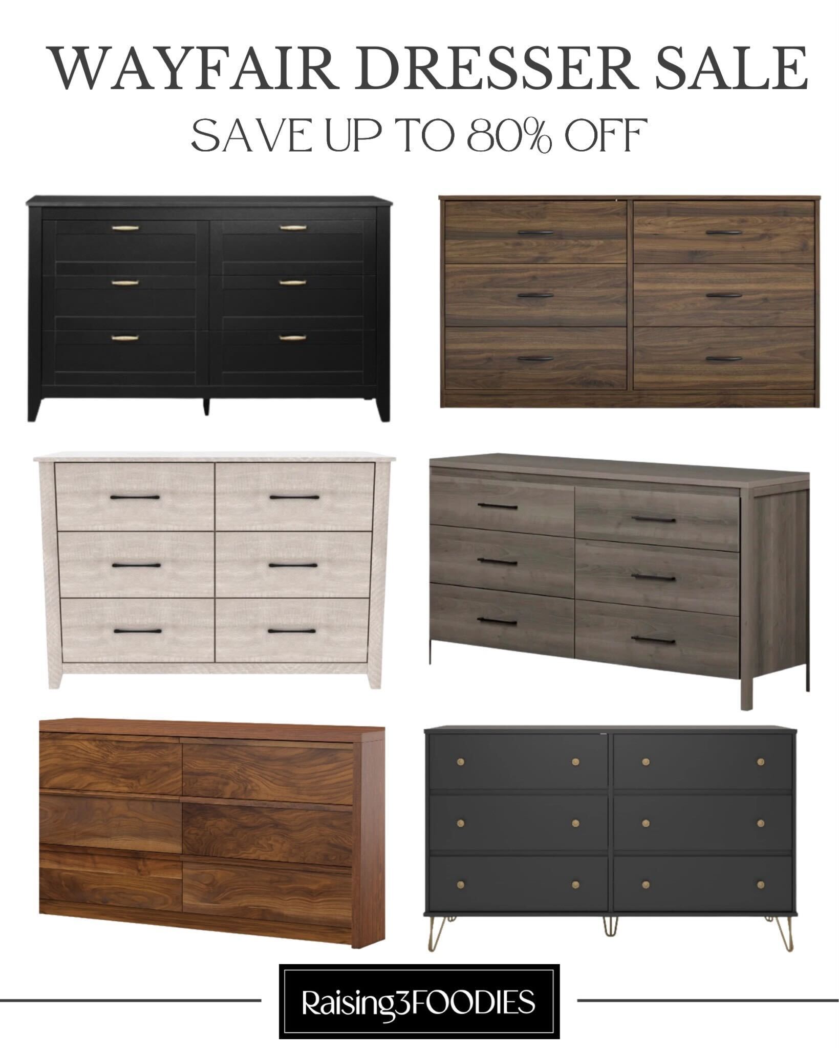 WAYFAIR DRESSERS