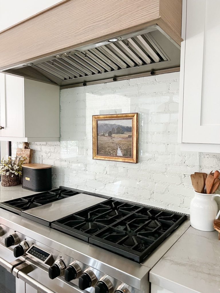 Tempered Glass Kitchen Backsplash 