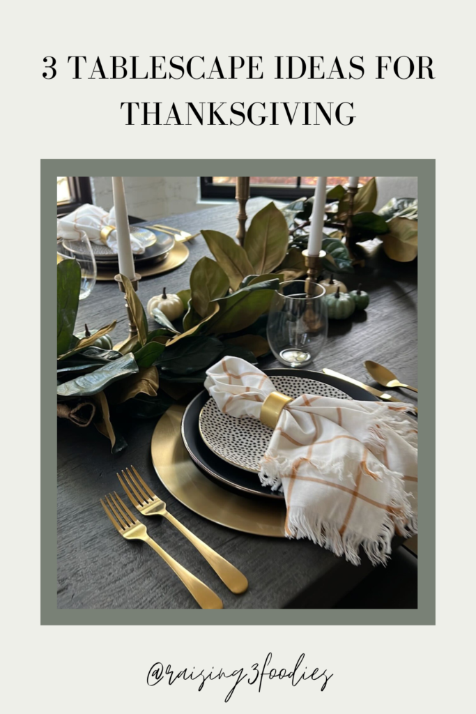 thanksgiving tablescape ideas