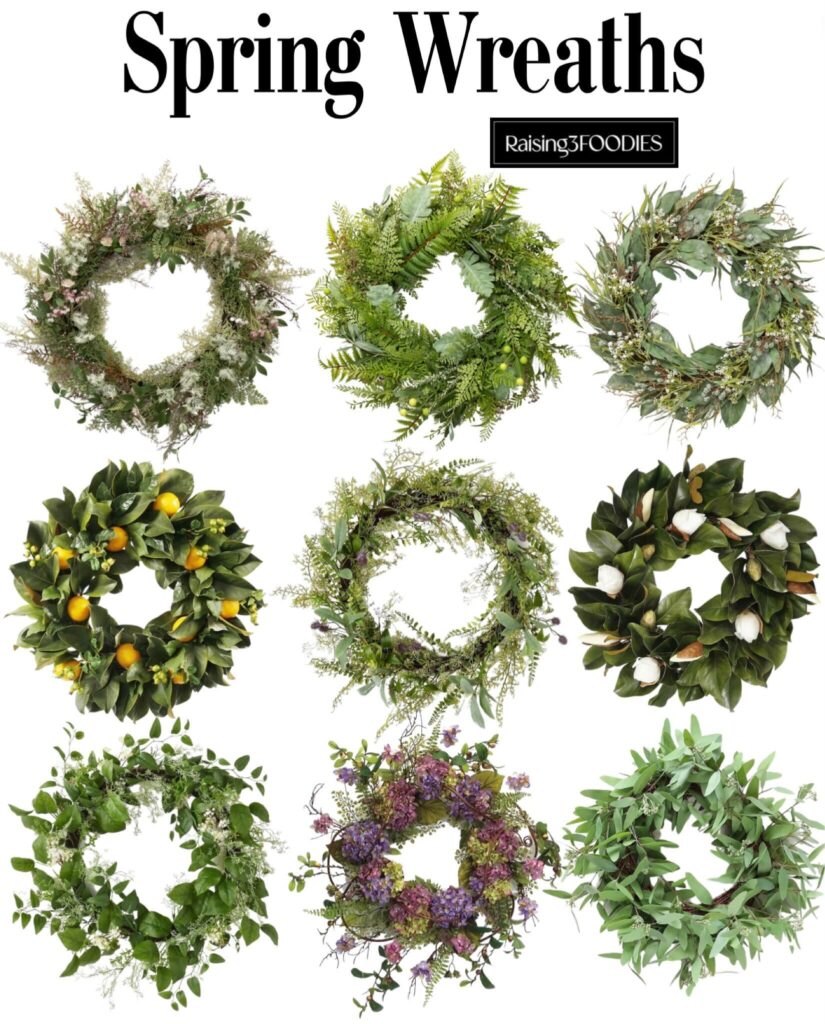 spring wreaths